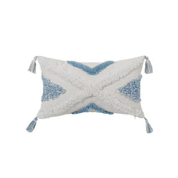 'Bliss' Cotton Pillowcase – Decorative Tufted Cushion Cover