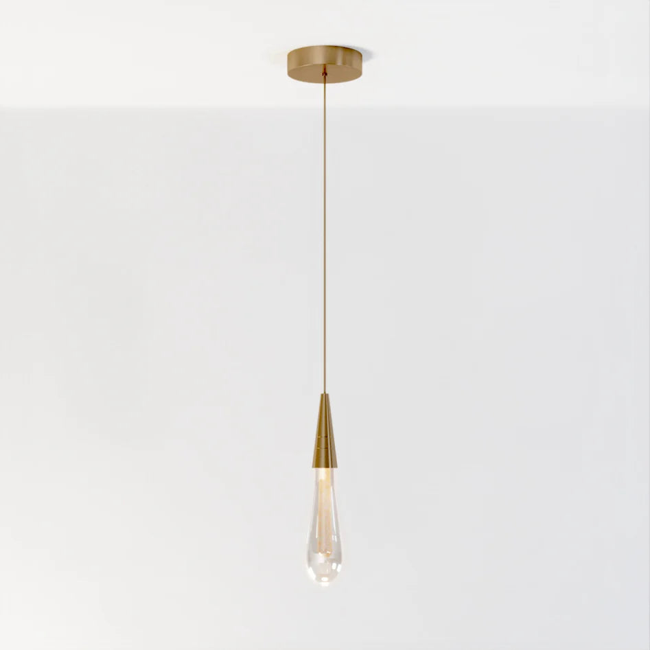 Golden Glow Pendant Light