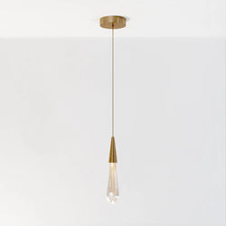 Golden Glow Pendant Light