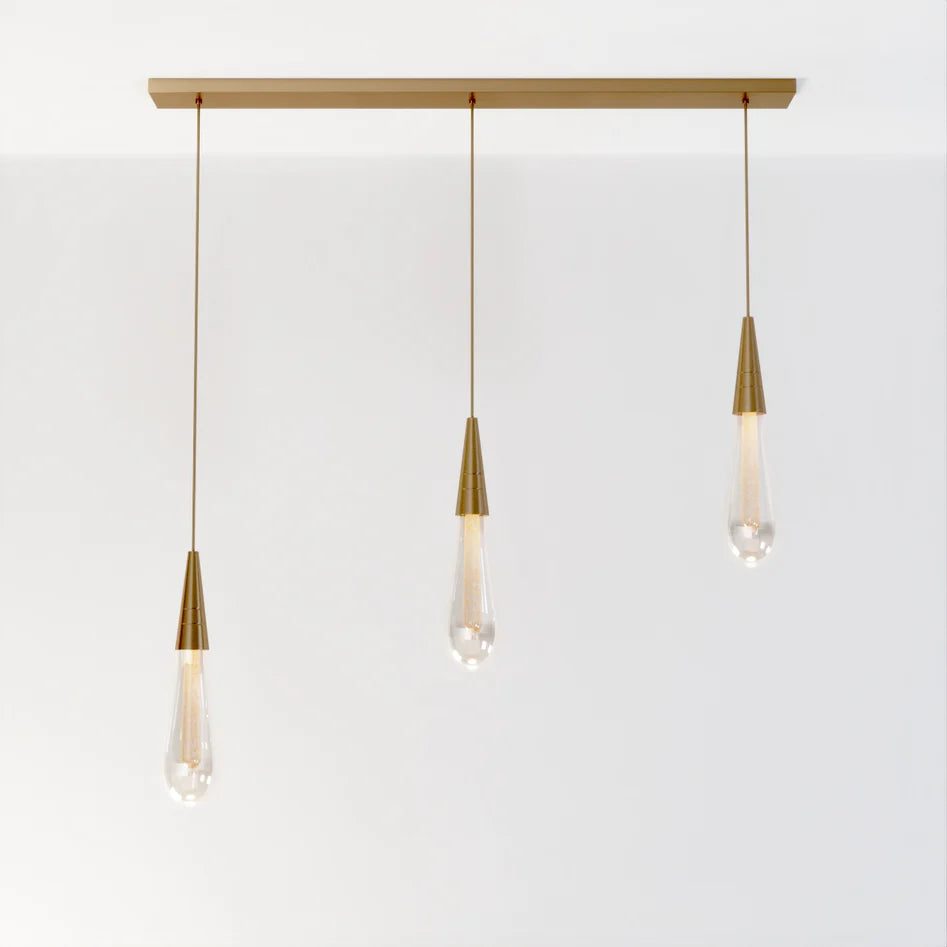 Golden Glow Pendant Light