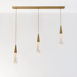 Golden Glow Pendant Light