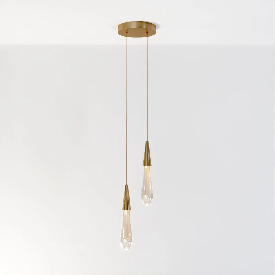 Golden Glow Pendant Light