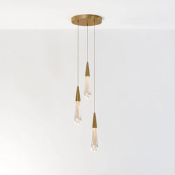 Golden Glow Pendant Light