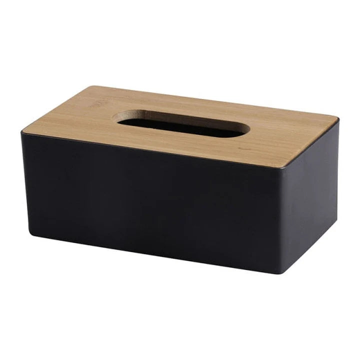 Wooden Toilet Paper Box