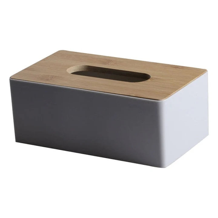 Wooden Toilet Paper Box