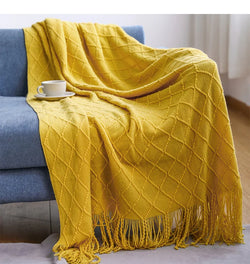 Cozy Chunky Knit Blanket