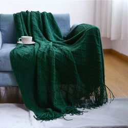 Cozy Chunky Knit Blanket