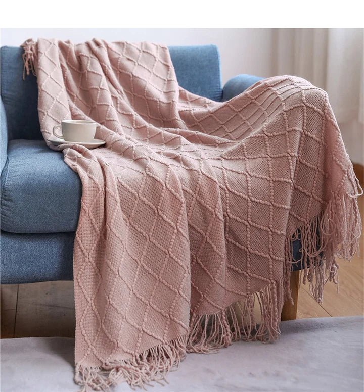 Cozy Chunky Knit Blanket