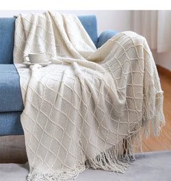 Cozy Chunky Knit Blanket