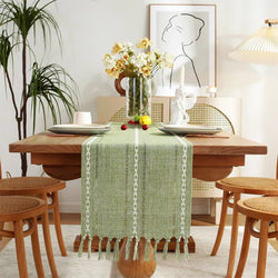 Inara Hand-woven Cotton Table Runner