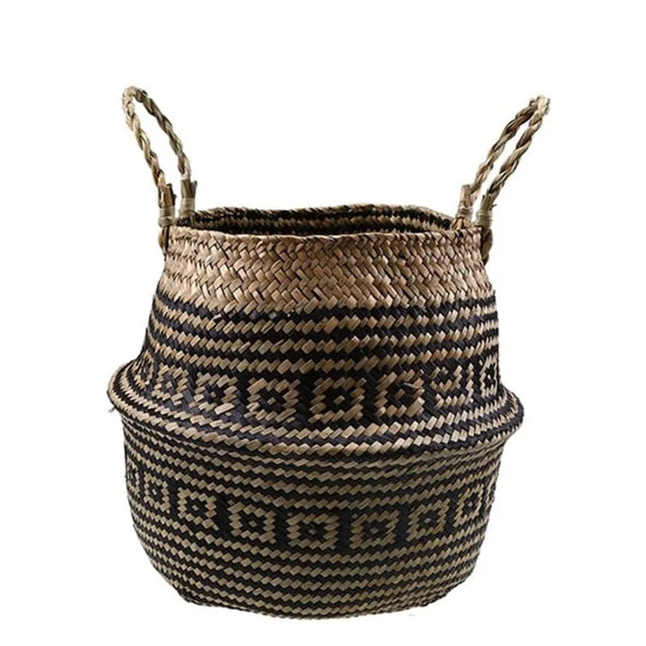 Handmade Hanging Flowerpot – Woven Plant Basket