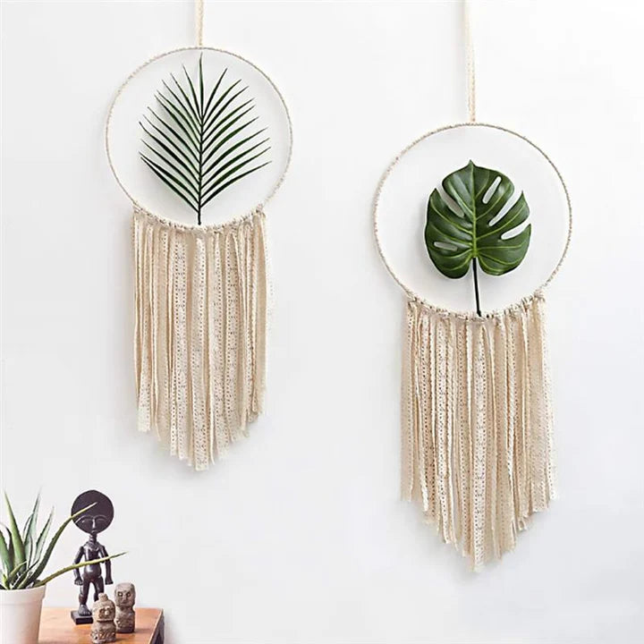 Leaf Wall Hanging Dream Catcher