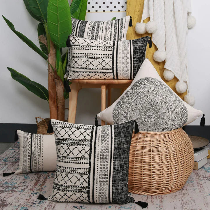 Mili Morocco Tufted Cushion Cover