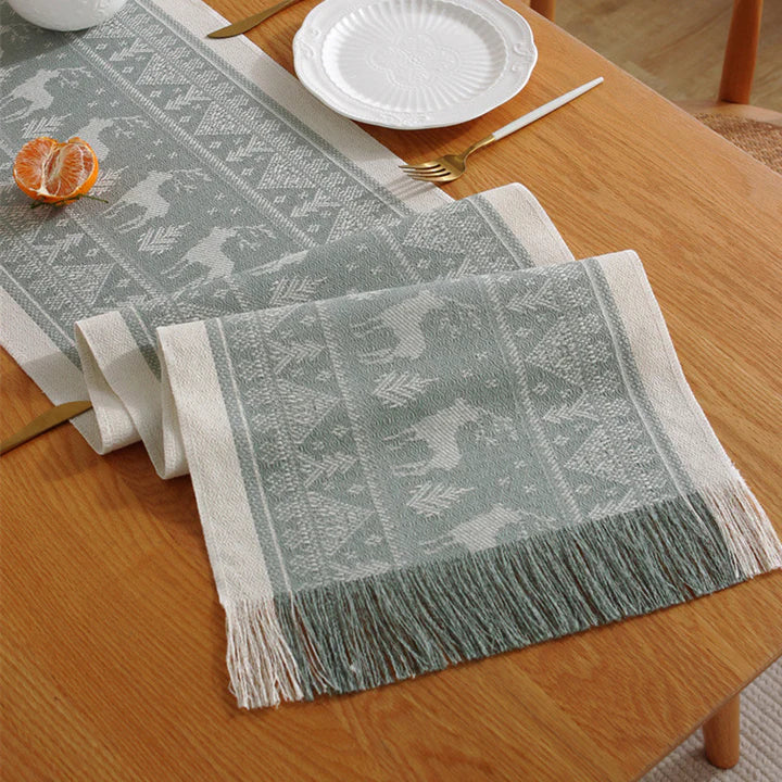 Retro Orphi' Jacquard Table Runner