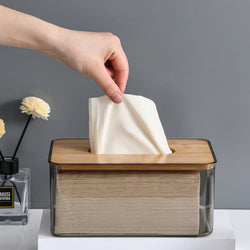 Nordic Wooden Tissue Holder