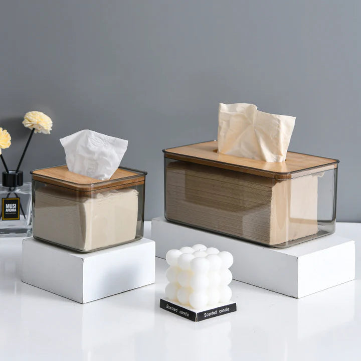 Nordic Wooden Tissue Holder