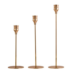 Metal Skinny Tapered Candle Stand