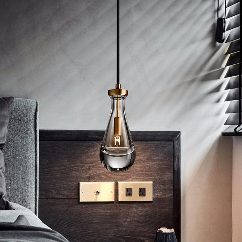 Modern Luxury Water Drop Glass