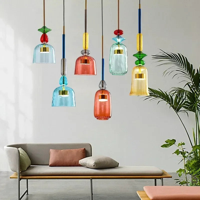 Nordic Candy Macaron Pendant Lights
