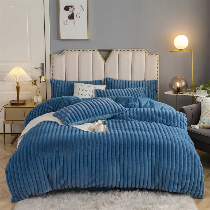 Soft and Breathable Rabbit Fur Bedding