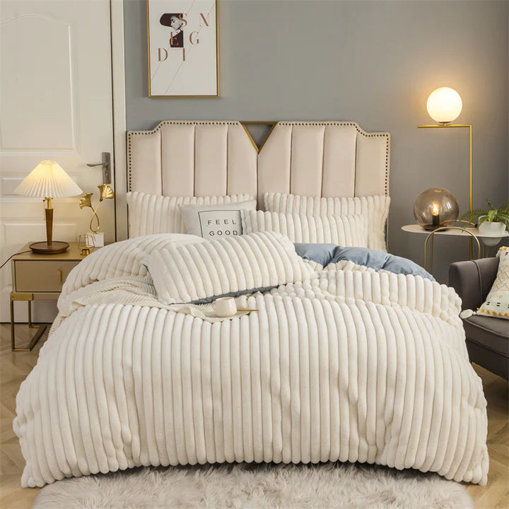 Soft and Breathable Rabbit Fur Bedding