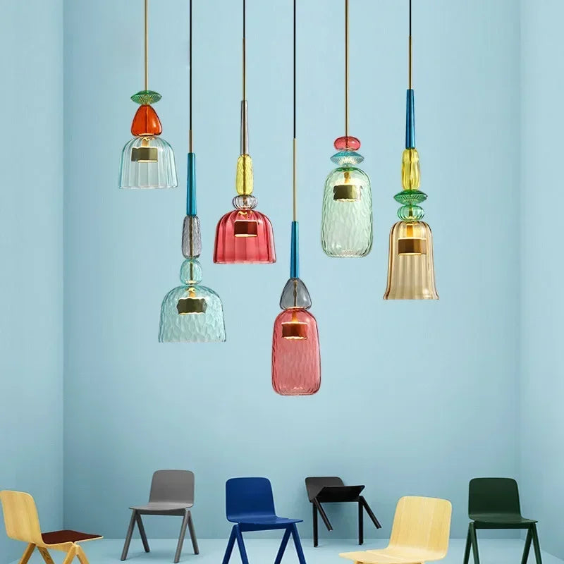 Nordic Candy Macaron Pendant Lights