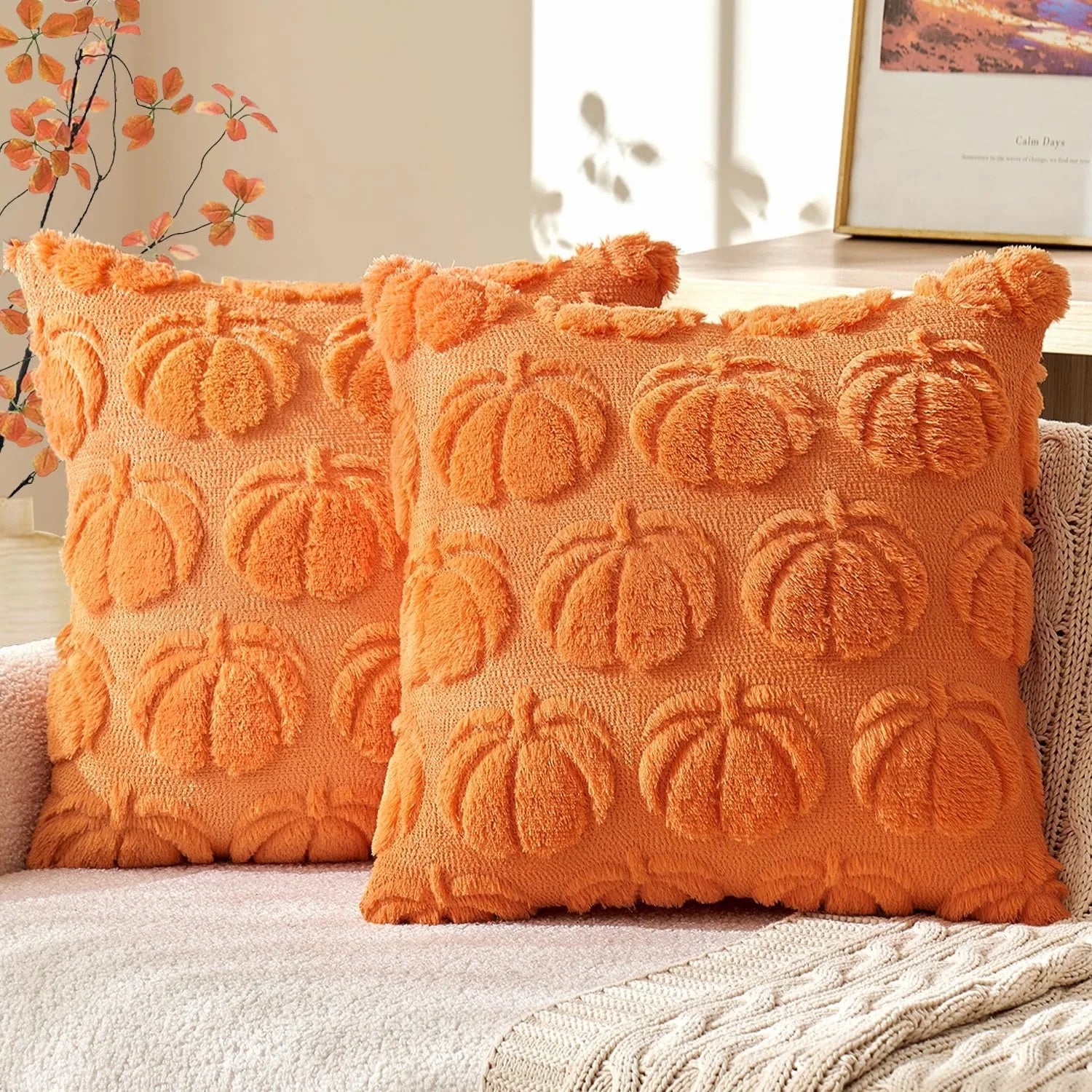 Pumpkin Halloween Pillow Case