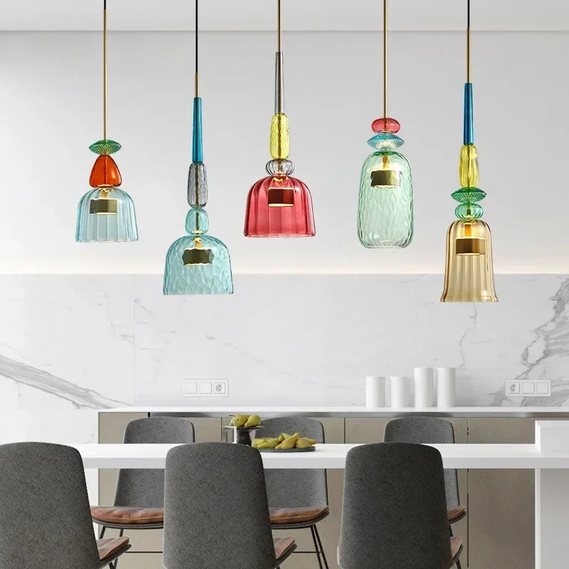 Nordic Candy Macaron Pendant Lights