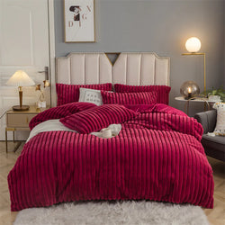 Soft and Breathable Rabbit Fur Bedding