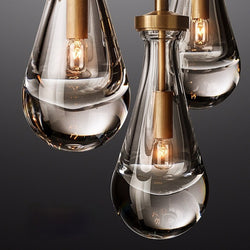 Modern Luxury Water Drop Glass