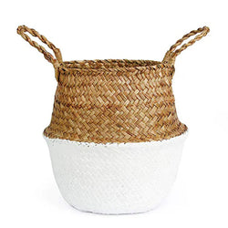 Straw Woven Belly Basket