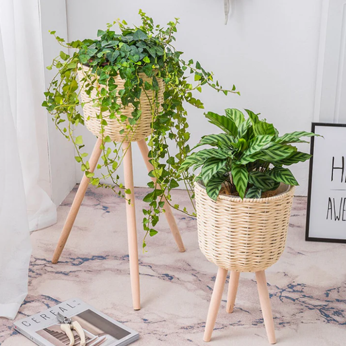 Chic Flowerpot Basket