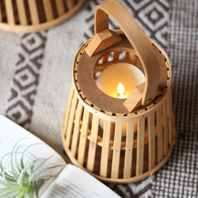 Natural Bamboo Lantern