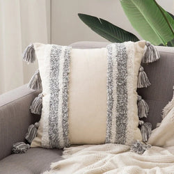 Nordic Cushion Cover – Decorative Tassel Pillow Cover