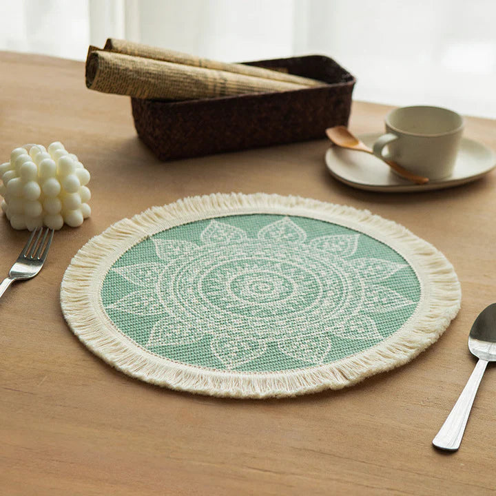 Zhara Nordic Round Placemat