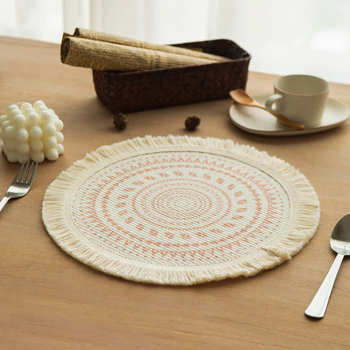 Zhara Nordic Round Placemat