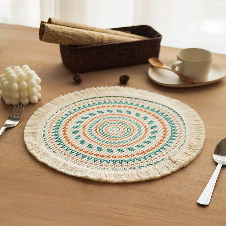 Zhara Nordic Round Placemat