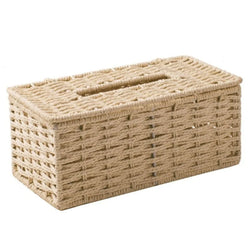 Square Wicker Tissue Dispenser