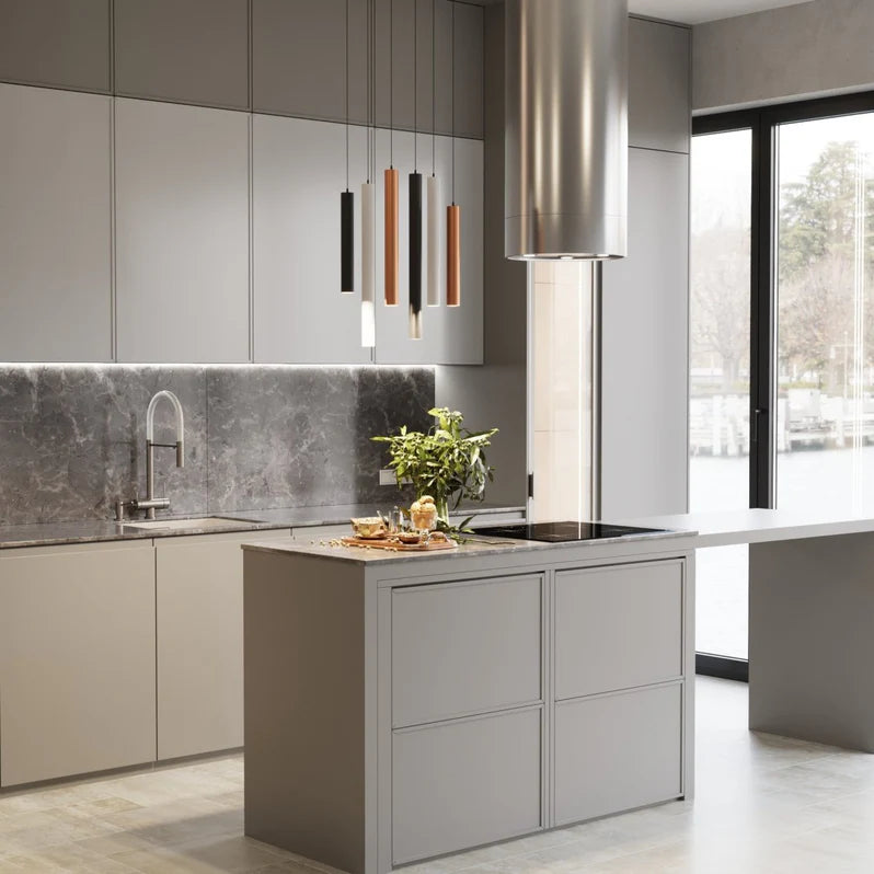 Luxe Pendant Light over a kitchen island