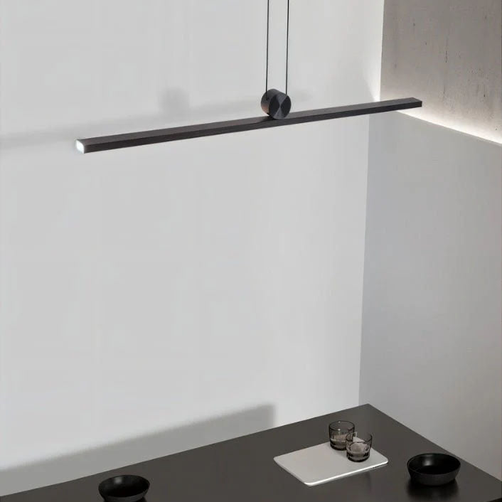 Elegant Linear Glow Pendant