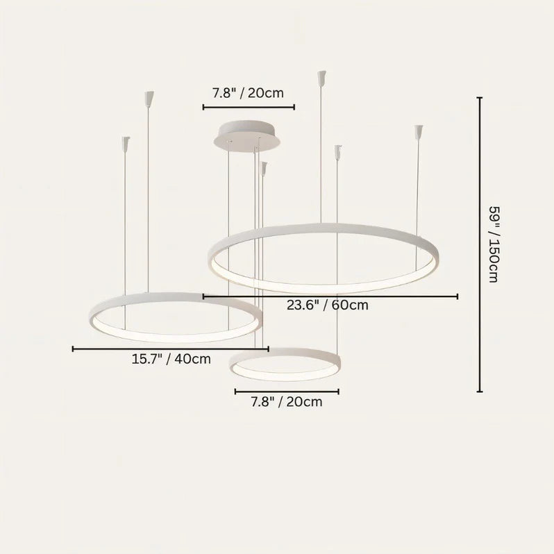 Sophisticated Circular Ceiling Light