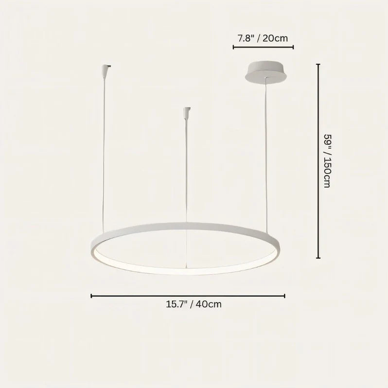 Sophisticated Circular Ceiling Light