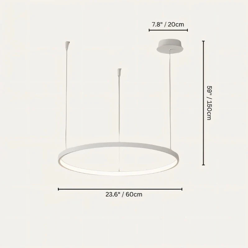 Sophisticated Circular Ceiling Light