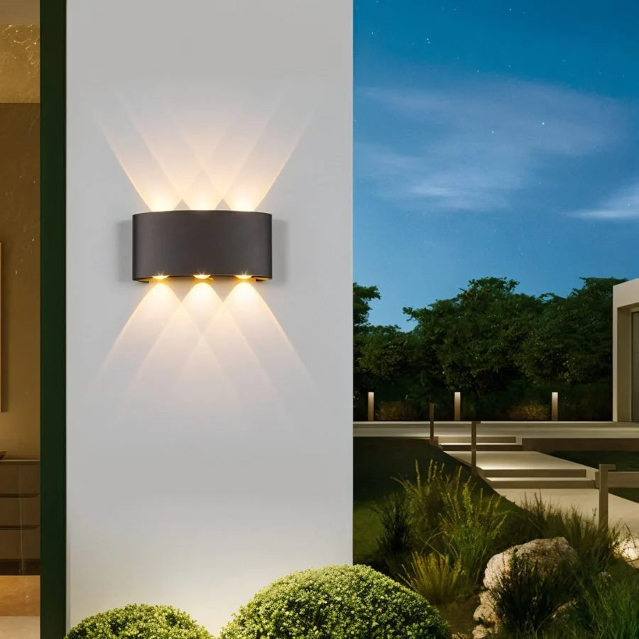 Elegant Aluminum Wall Sconce