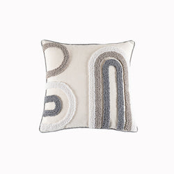 'Flavia' Decorative Pillowcase – Embroidered Cushion Cover