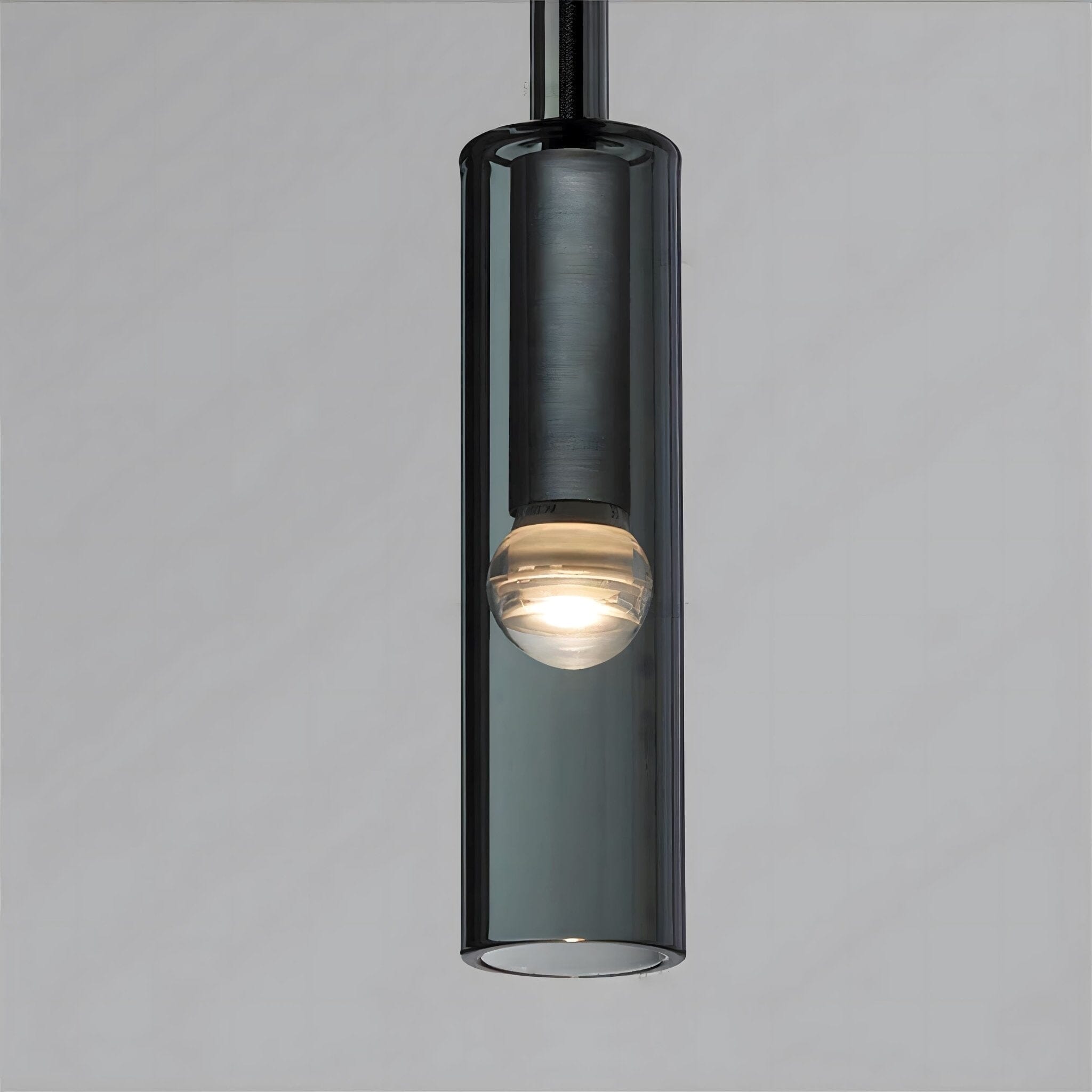 Blown Glass Bottle Wall Lamp - view 7