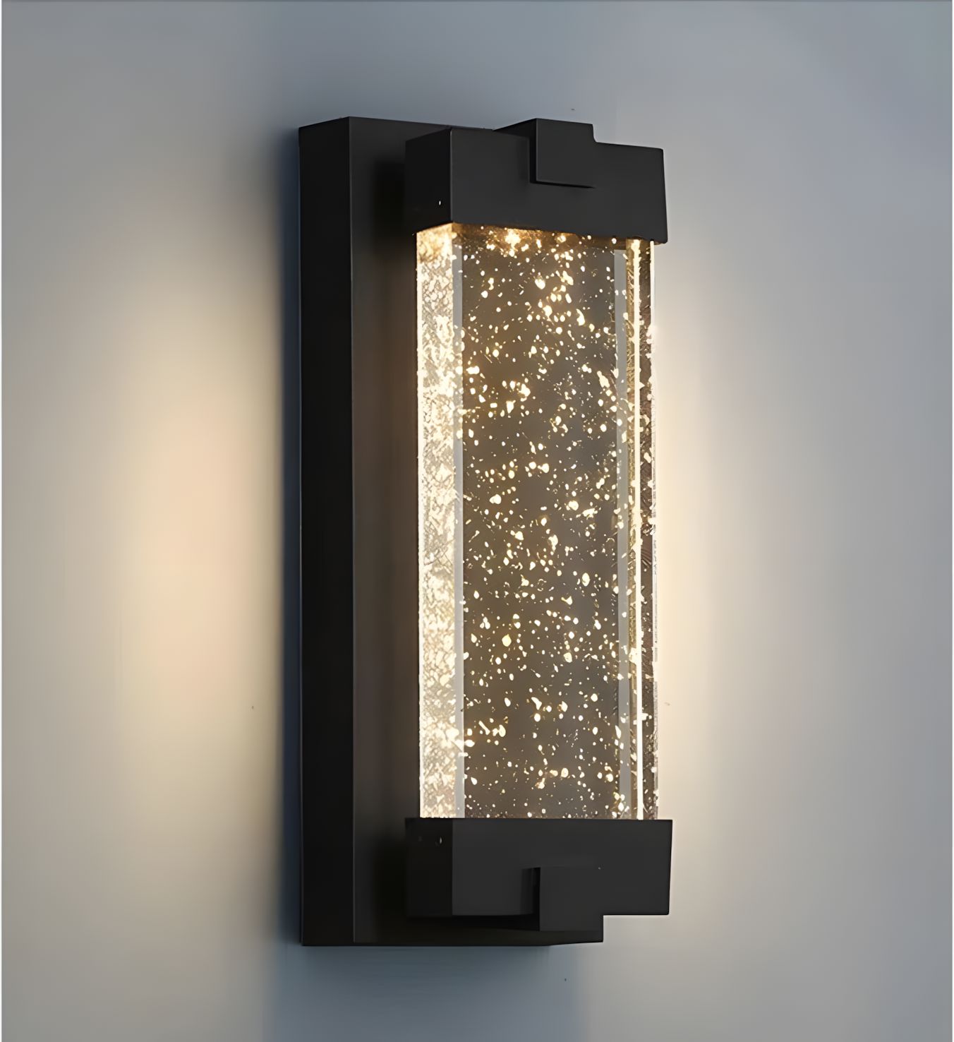 Bubble Glass Outdoor Wall Lantern - view 3