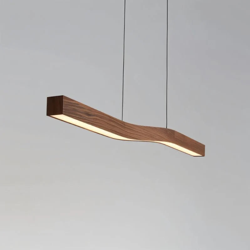 Wooden Glow Pendant Light