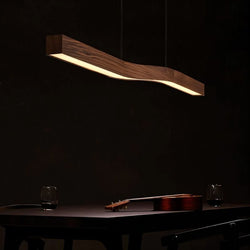 Wooden Glow Pendant Light