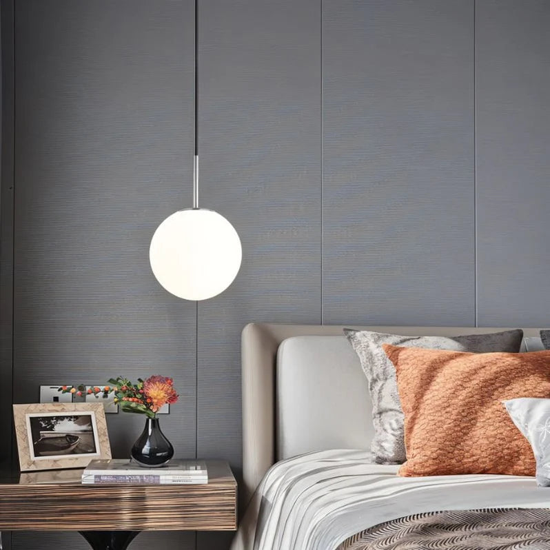 Elegant Modern Pendant Illumination in a bedroom